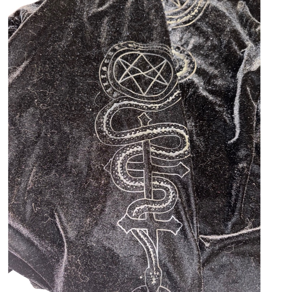 Killstar Gothic‎ Goth Occult Cape Hooded Cloak - Eclipse The Sun Cloak Size M - Picture 5 of 7